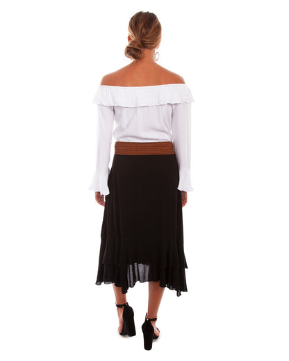 Women's Crochet Maxi Skirt