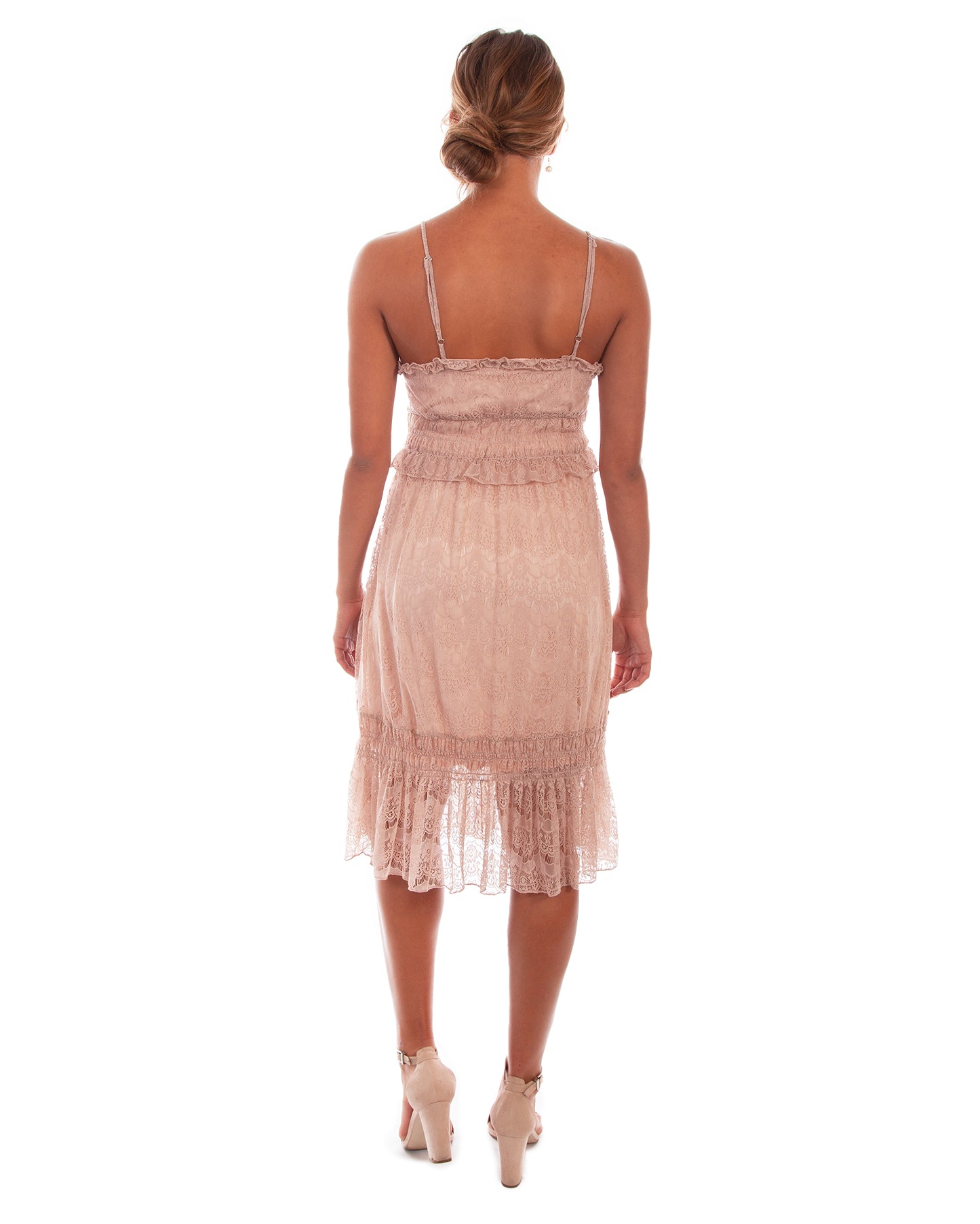 Women's Tiered Lace Dress