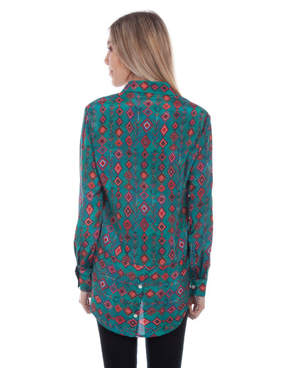 Women's Diamond Blouse