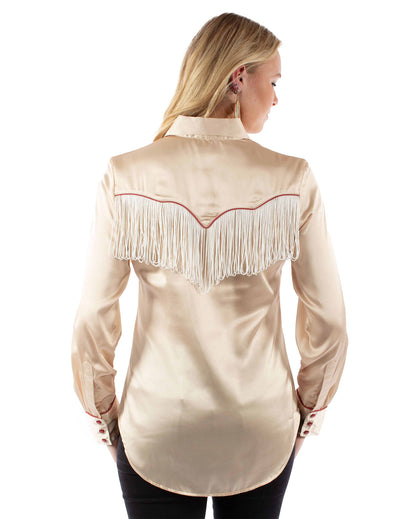 Women's Fringe Long Sleeve Western Shirt