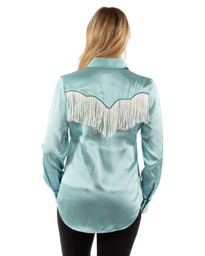 Women's Fringe Long Sleeve Western Shirt