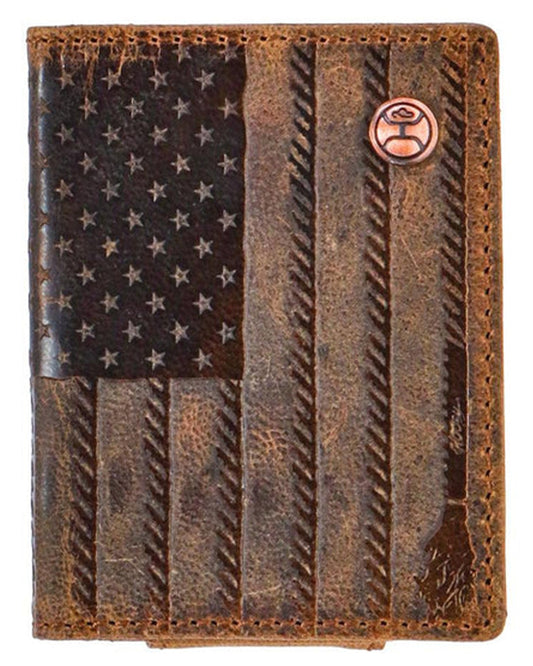 Liberty Roper Bifold Money Clip by Hooey from Skip’s Western Outfitters | HOO-HFW003-BRBK-O/S