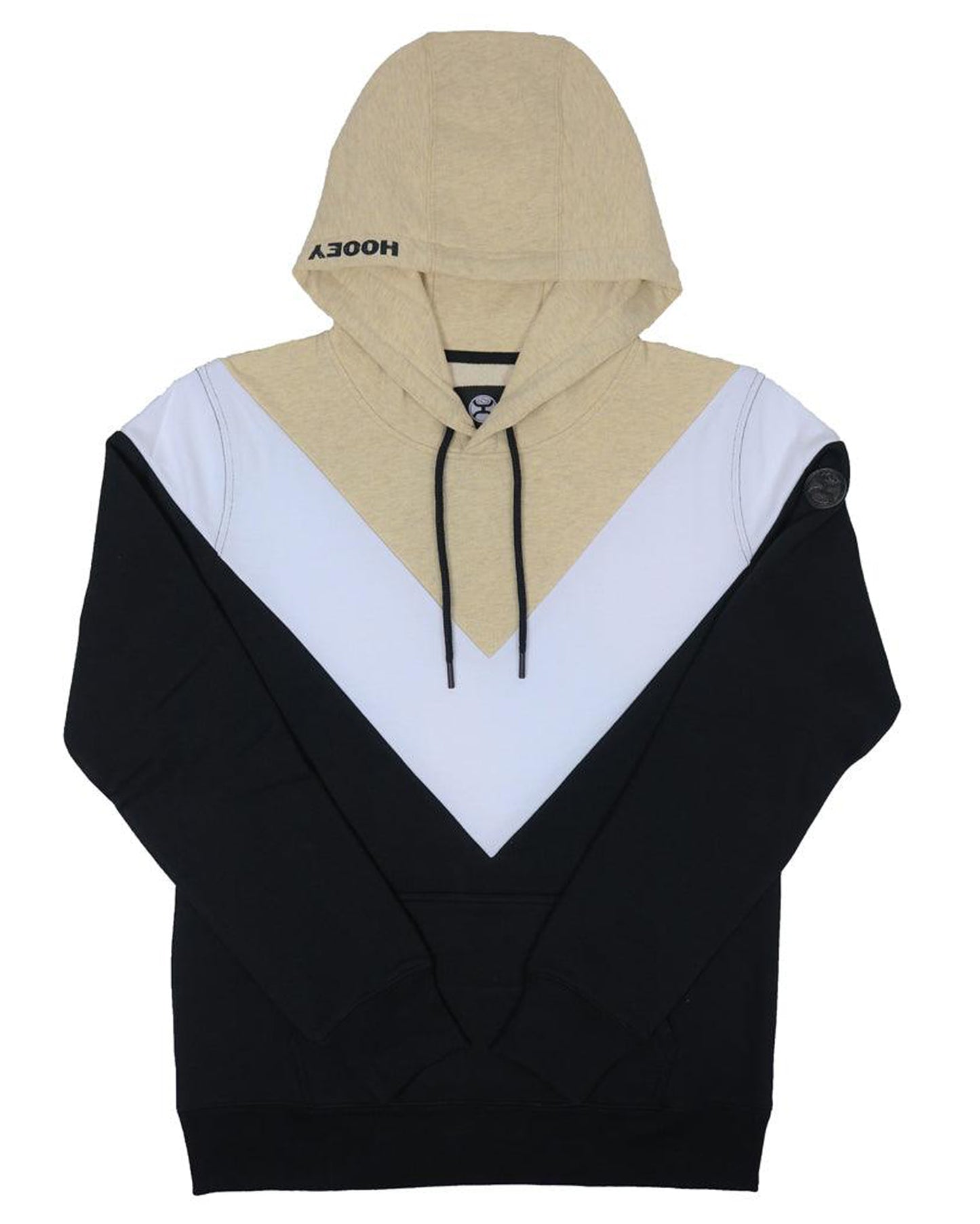 Berkeley Hooey Chevron Hoodie by Hooey from Skip’s Western Outfitters | HOO-HH1171TNBK-S-BLK