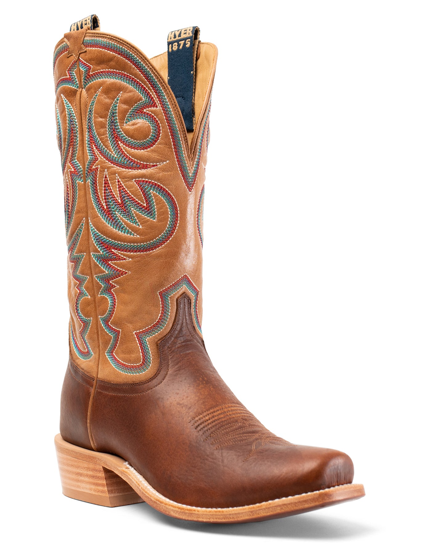Men's Hays Brown Honey Western Boots by Hyer from Skip’s Western Outfitters | HYR-HM12019-080-D