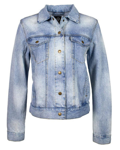 Women's Denim Jacket by Hooey from Skip’s Western Outfitters | HOO-HJ086DE-S-Light-Wash