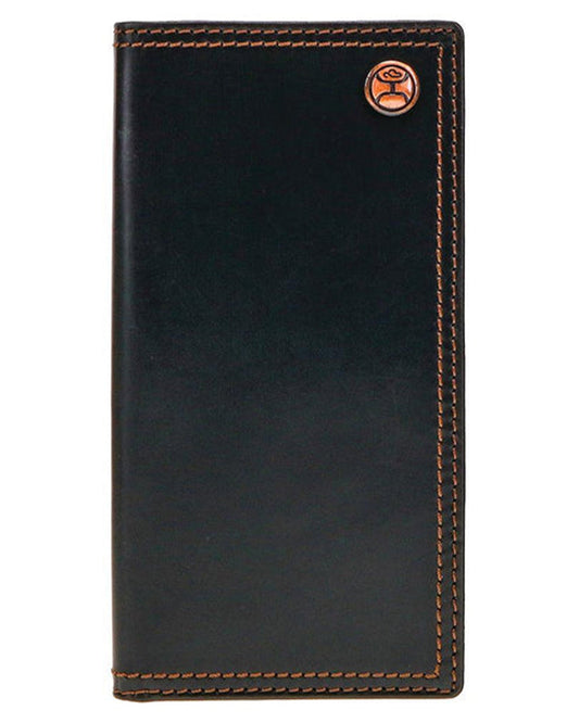 Classic Smooth Black Rodeo Wallet by Hooey from Skip’s Western Outfitters | HOO-HW001-BK-O/S