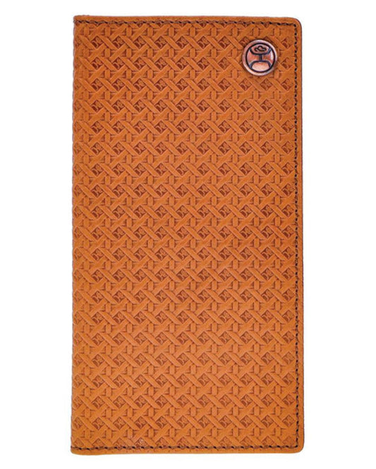 Hands Up Basket Weave Rodeo Wallet by Hooey from Skip’s Western Outfitters | HOO-HW002-TN-O/S