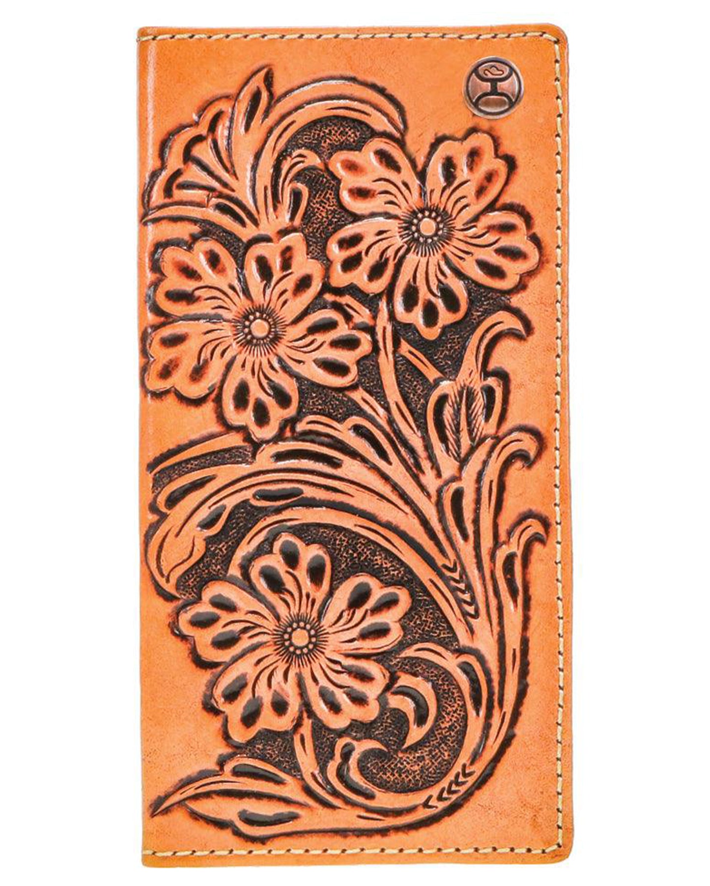 Floral Rodeo Wallet by Hooey from Skip’s Western Outfitters | HOO-HW009-TN-O/S-TAN