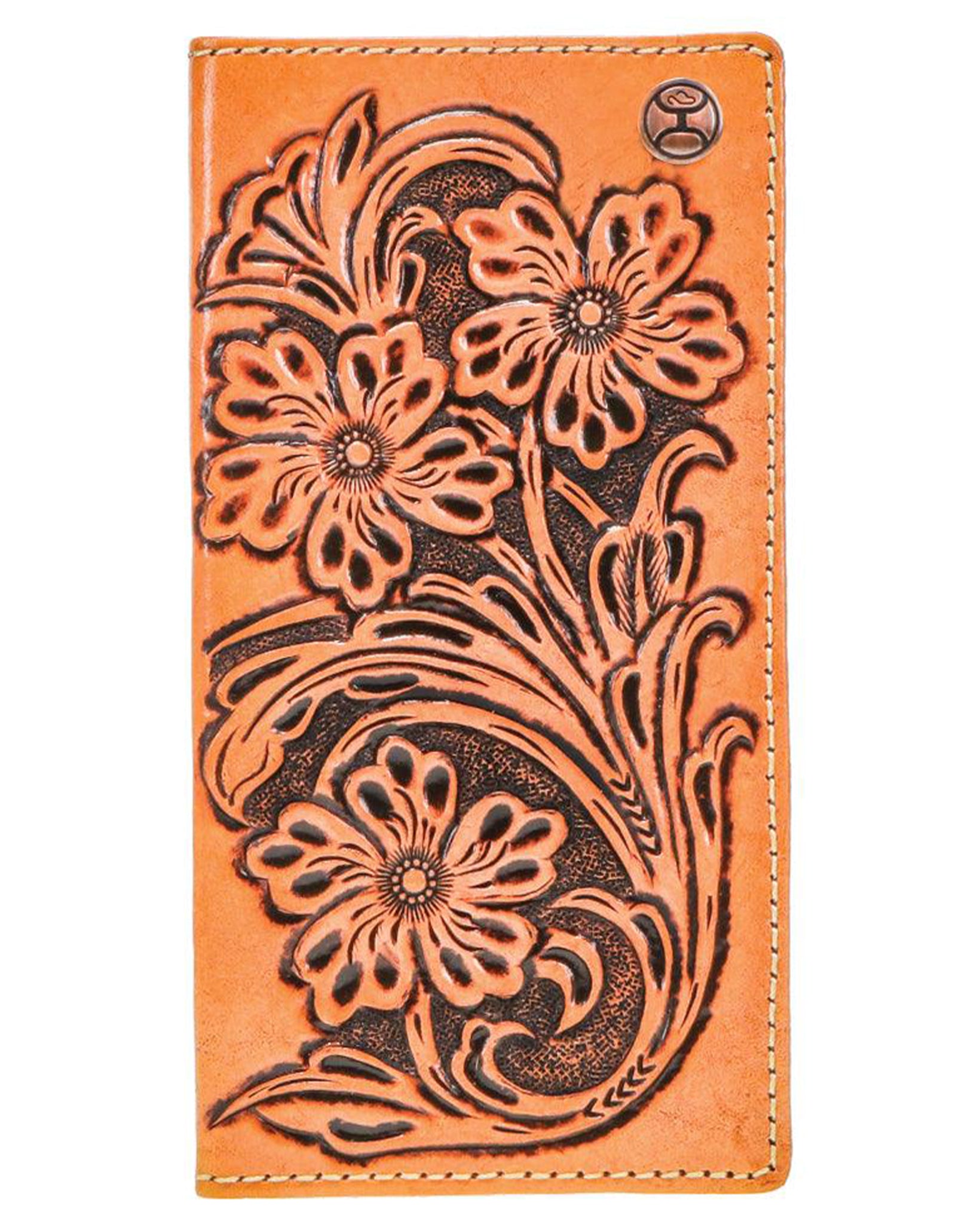 Floral Rodeo Wallet by Hooey from Skip’s Western Outfitters | HOO-HW009-TN-O/S-TAN