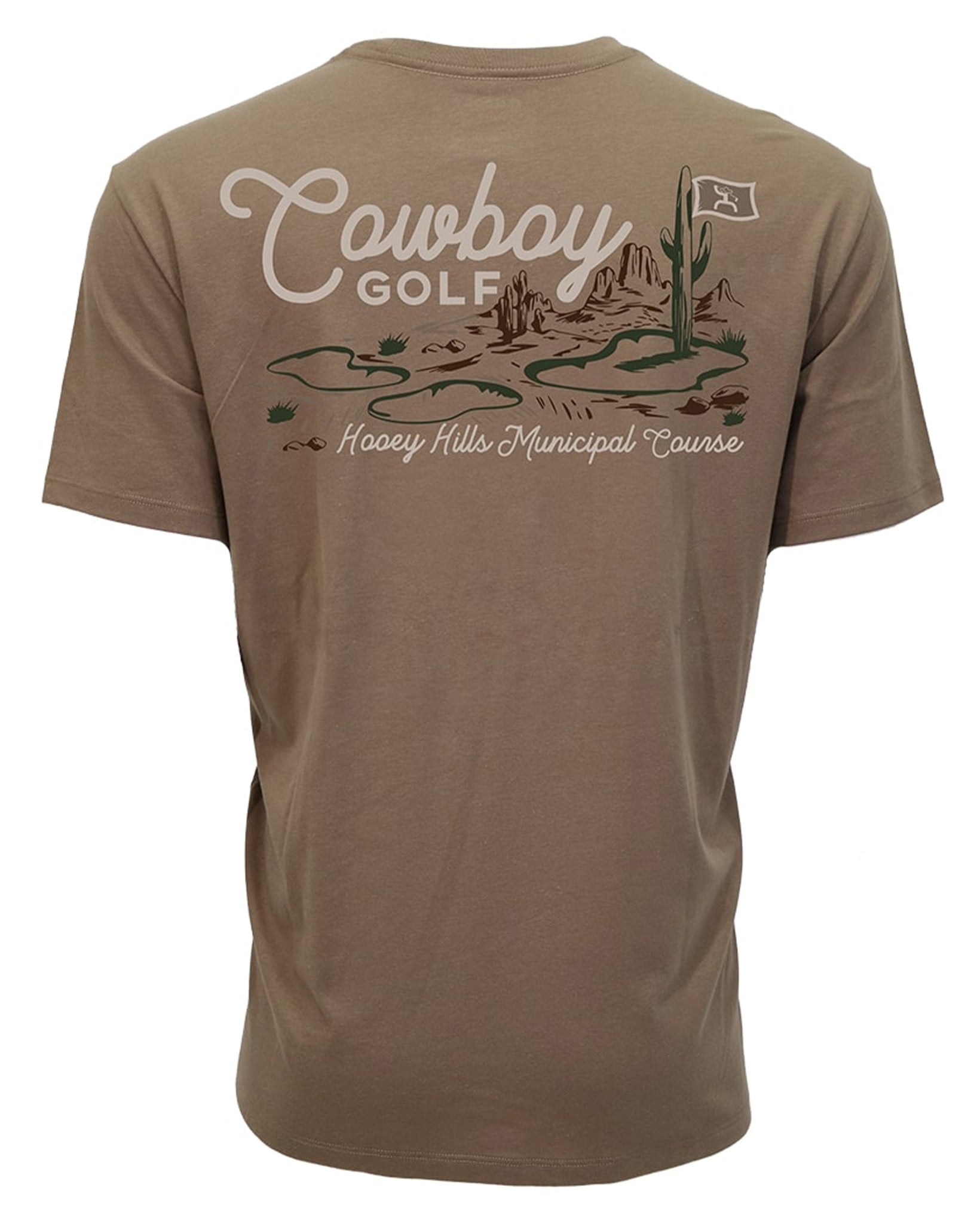 Men's Hooey Hills T-Shirt - Ht1795Br by Hooey from Skip’s Western Outfitters | HOO-HT1795BR-S-SHITAKE