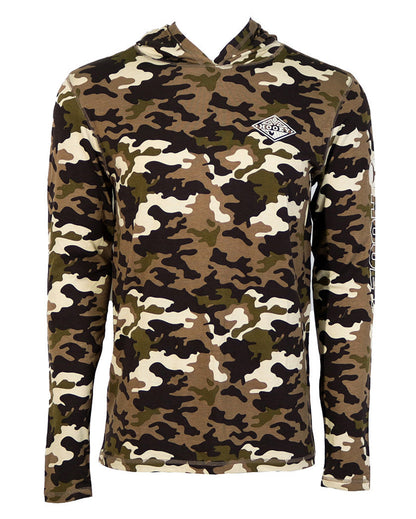 Men's Hooded Captain Hooey Habitat Hoodie - Ht1803Ca by Hooey from Skip’s Western Outfitters | HOO-HT1803CA-S-CAMO