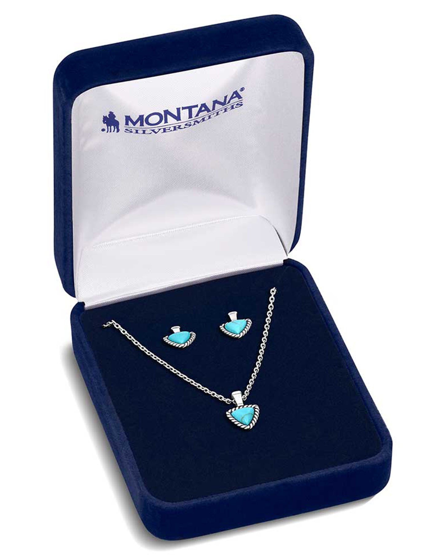 Braided Journey Turquoise Jewelry Set