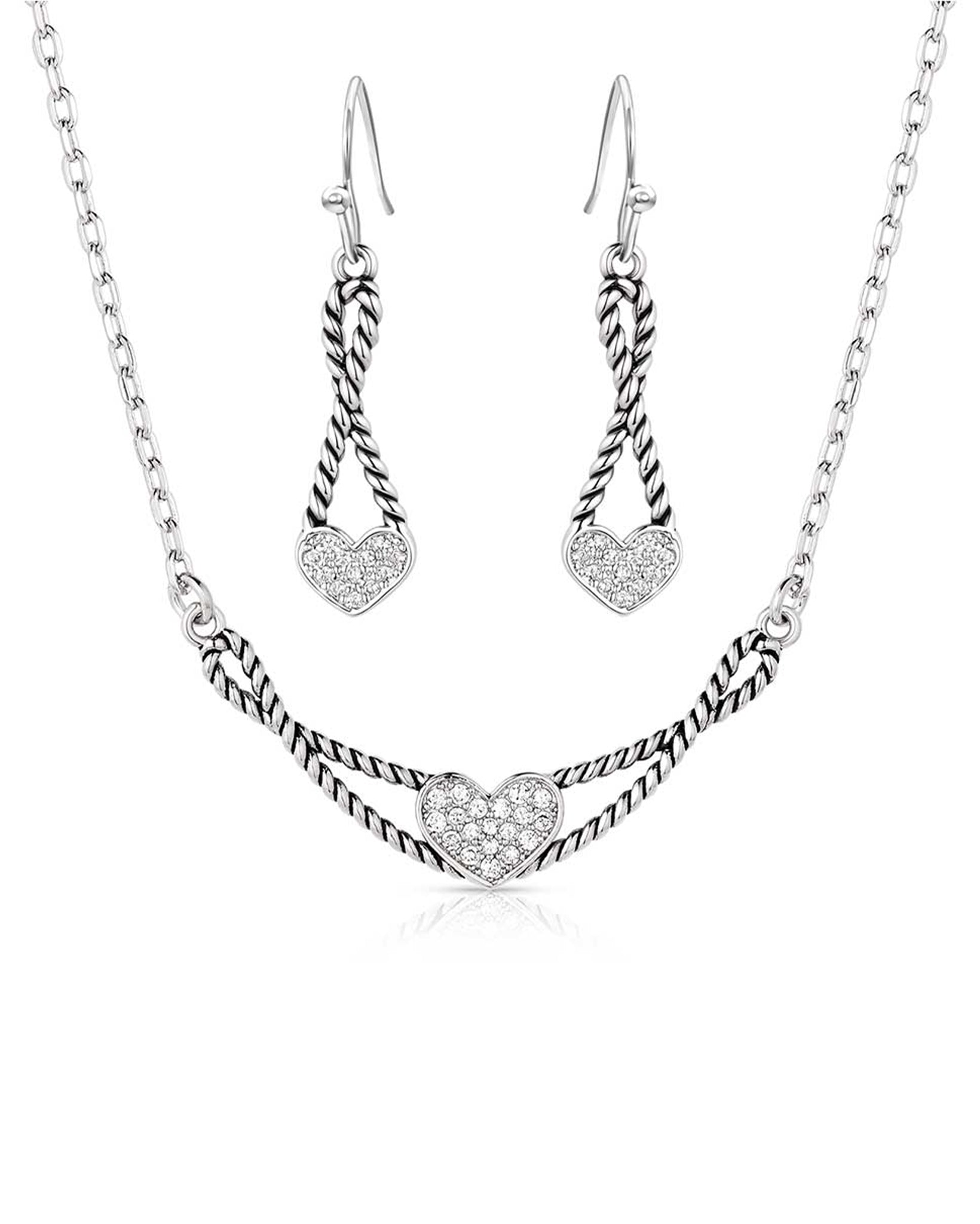 Infinite Embrace Jewelry Set by Montana Silversmiths from Skip’s Western Outfitters | MON-JS6122-O/S