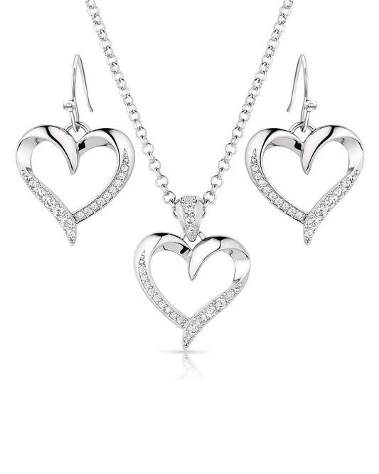 Divine Affection Jewelry Set by Montana Silversmiths from Skip’s Western Outfitters | MON-JS6123-O/S