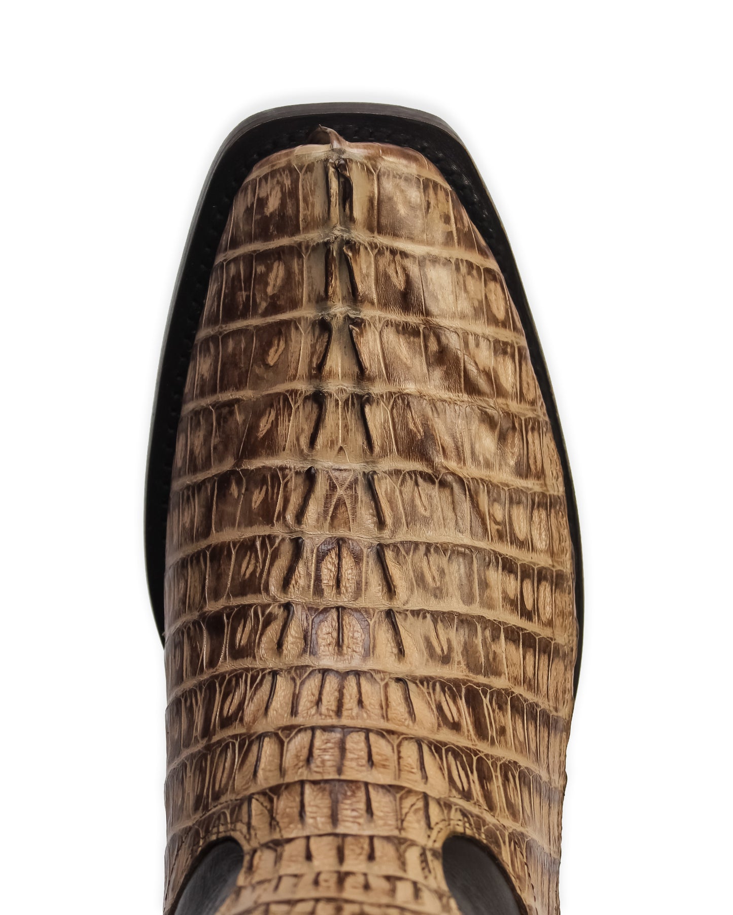 Men's Cutter Toe Caiman Tail Western Boots - 740172