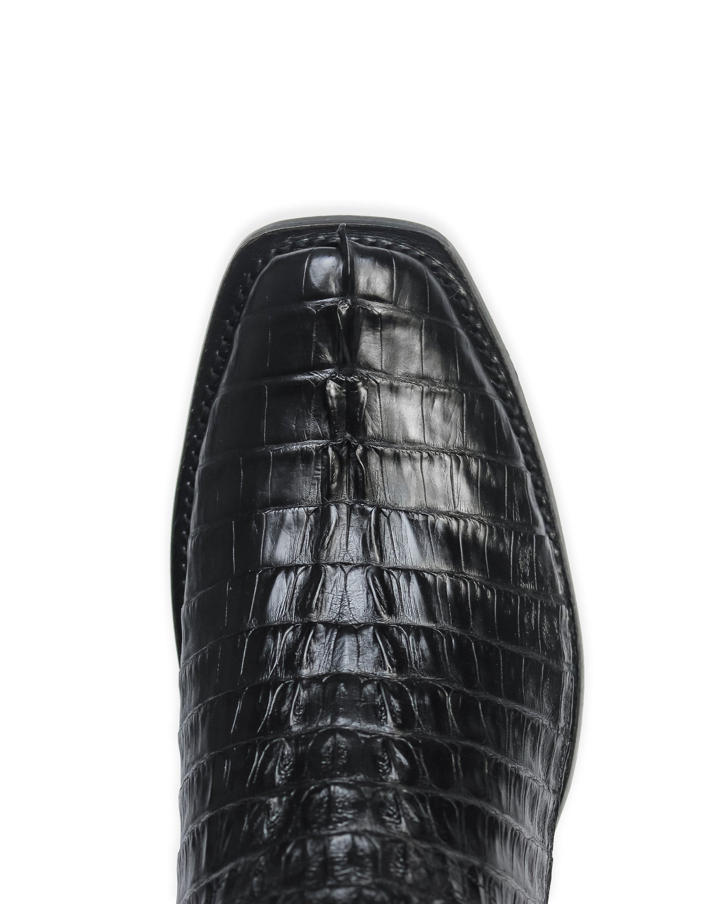 Men's Cutter Toe Caiman Tail Western Boots - 740105