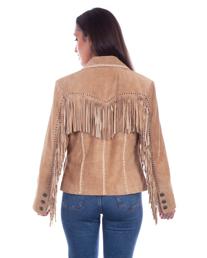 Women's Fringe Lacing Jacket