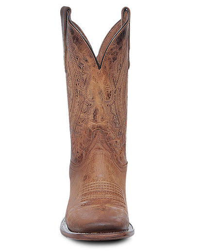 Corral L6300 Men's Handcrafted Wide Square Toe Cowboy Boots in Brown at Skip's Western Outfitters