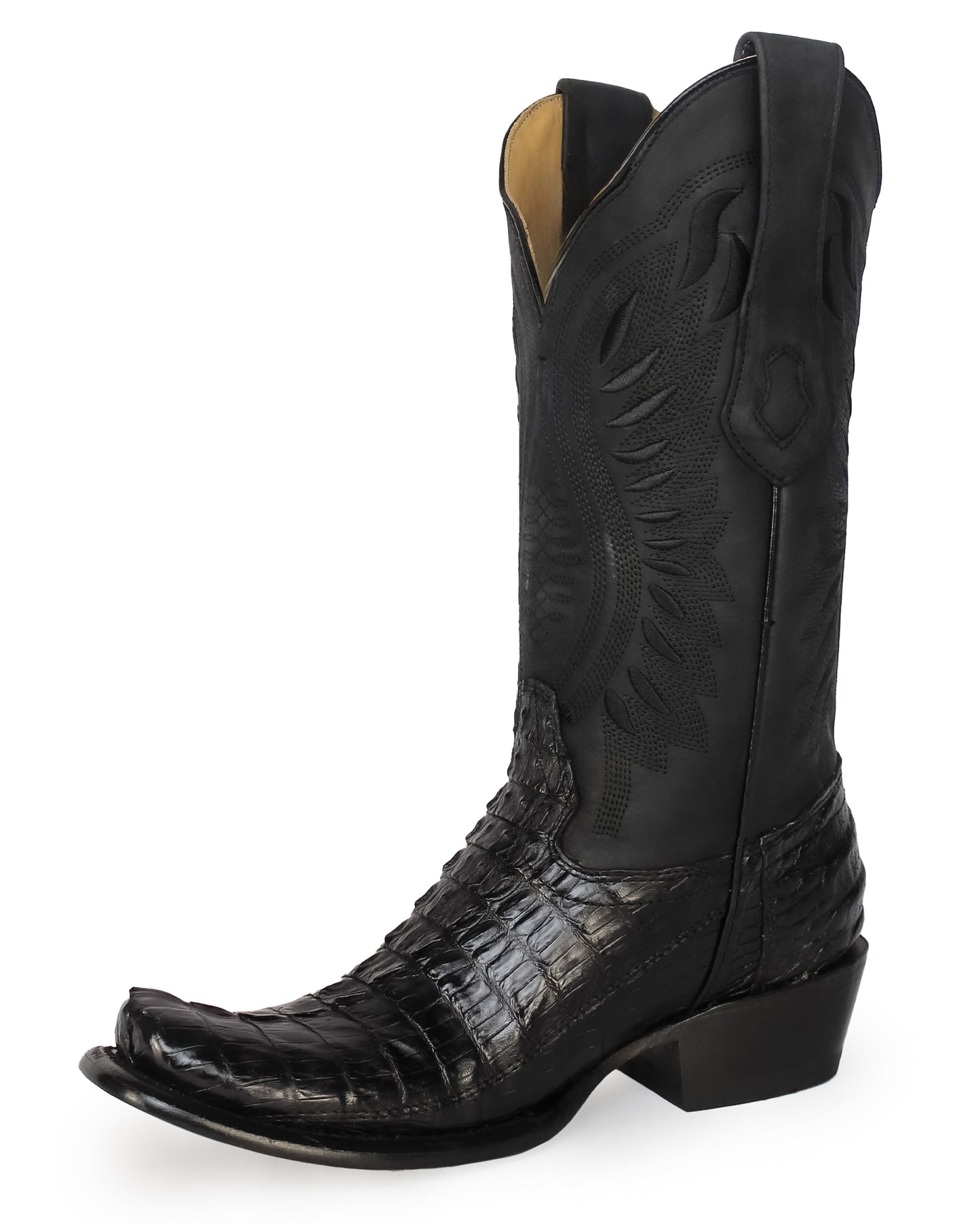 Women's Dubai Toe Caiman Tail Western Boots - 39N0105
