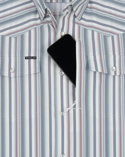 Men's The Hammer Down Long Sleeve Snap Performance Western Shirt - Sh-Ny-Ws-Ls-3057