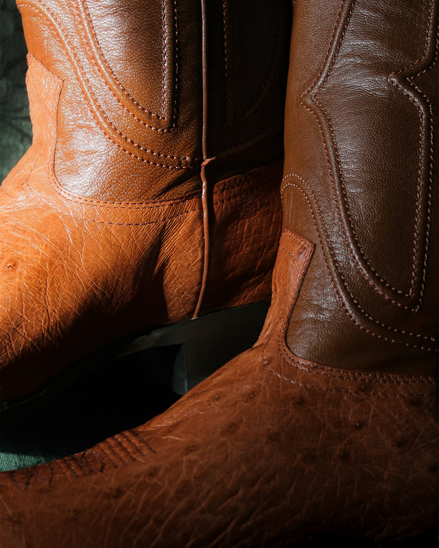 Men's Exotic Cutter Toe Western Boots