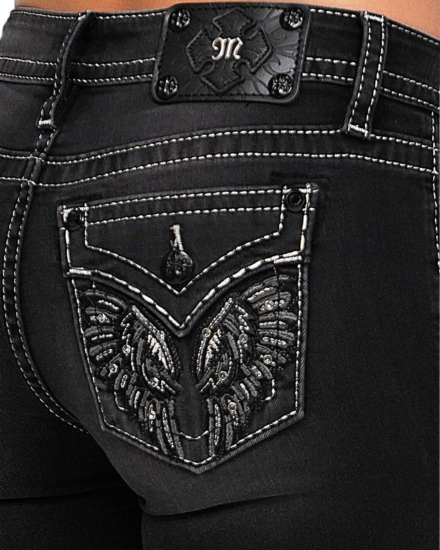 Women's Mid-Rise Boot Cut Jeans