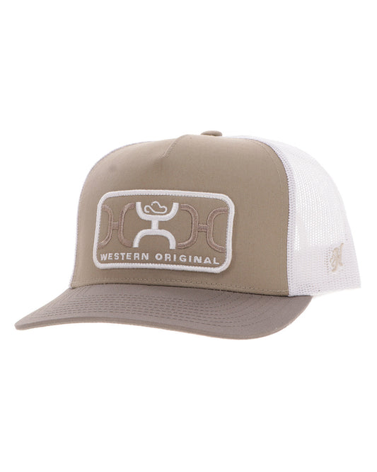 Loop Cap by Hooey from Skip’s Western Outfitters | HOO-2559T-TNWH-O/S-TAN-/-WHITE