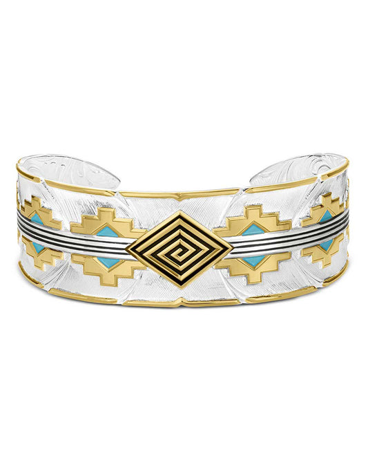 Painted Sky Cuff Bracelet by Montana Silversmiths from Skip’s Western Outfitters | MON-BC6154-O/S