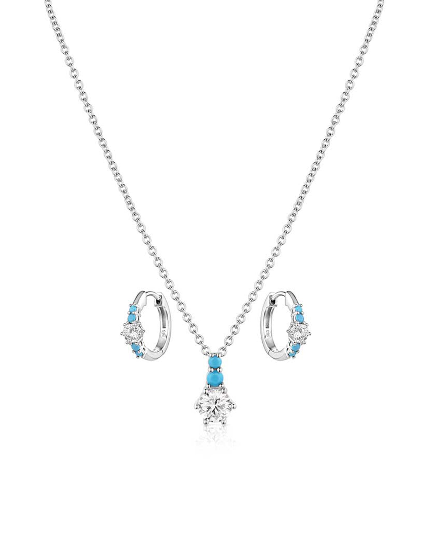 Frosty Morning Jewelry Set by Montana Silversmiths from Skip’s Western Outfitters | MON-JS6209-O/S