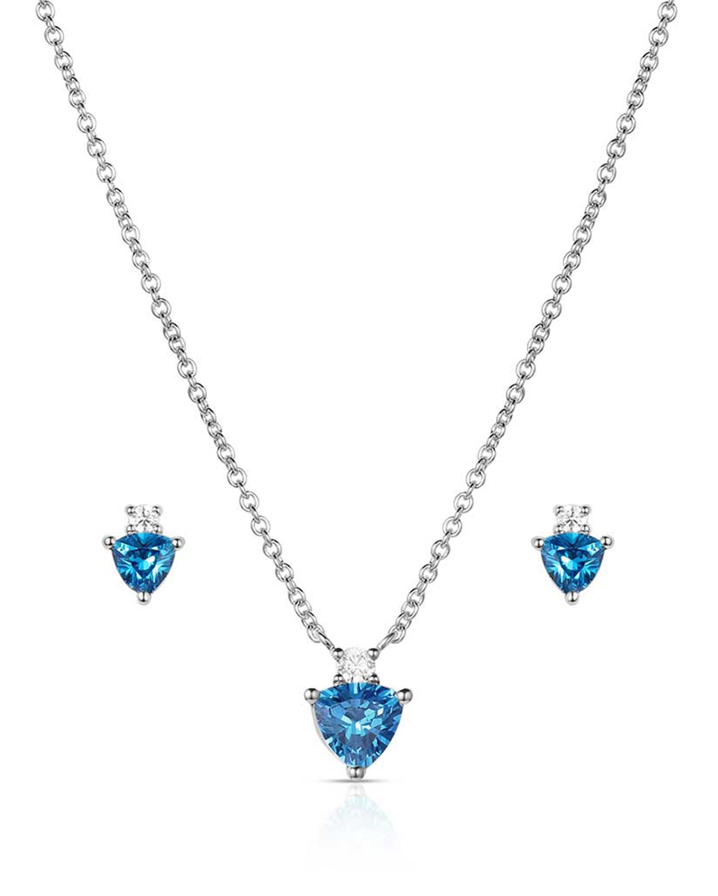 Drop In Time Jewelry Set by Montana Silversmiths from Skip’s Western Outfitters | MON-JS6299-O/S