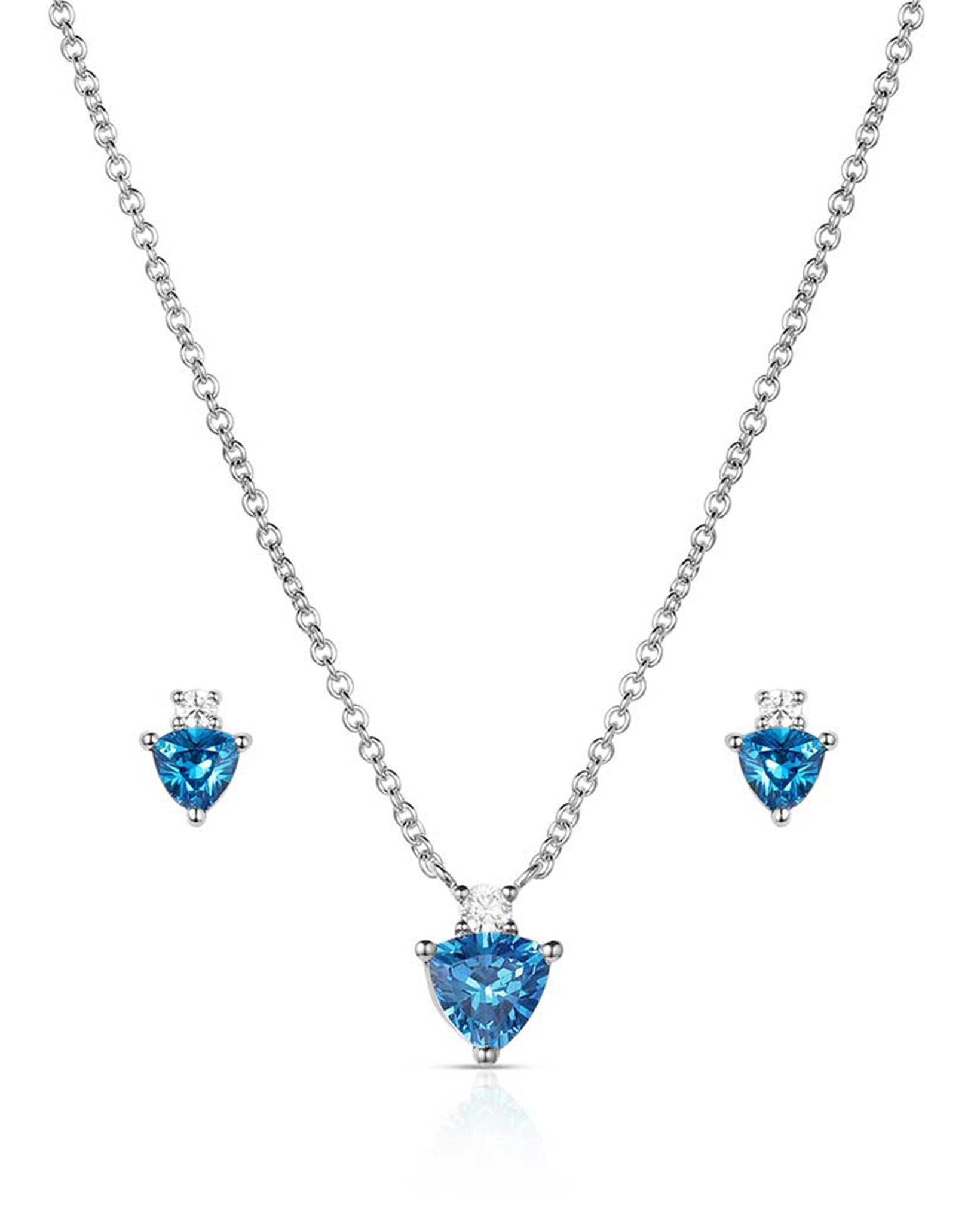 Drop In Time Jewelry Set by Montana Silversmiths from Skip’s Western Outfitters | MON-JS6299-O/S