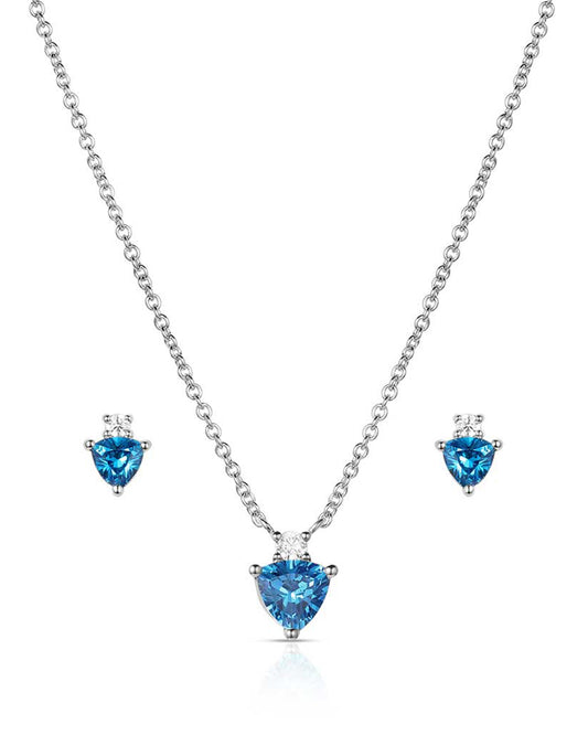 Drop In Time Jewelry Set by Montana Silversmiths from Skip’s Western Outfitters | MON-JS6299-O/S