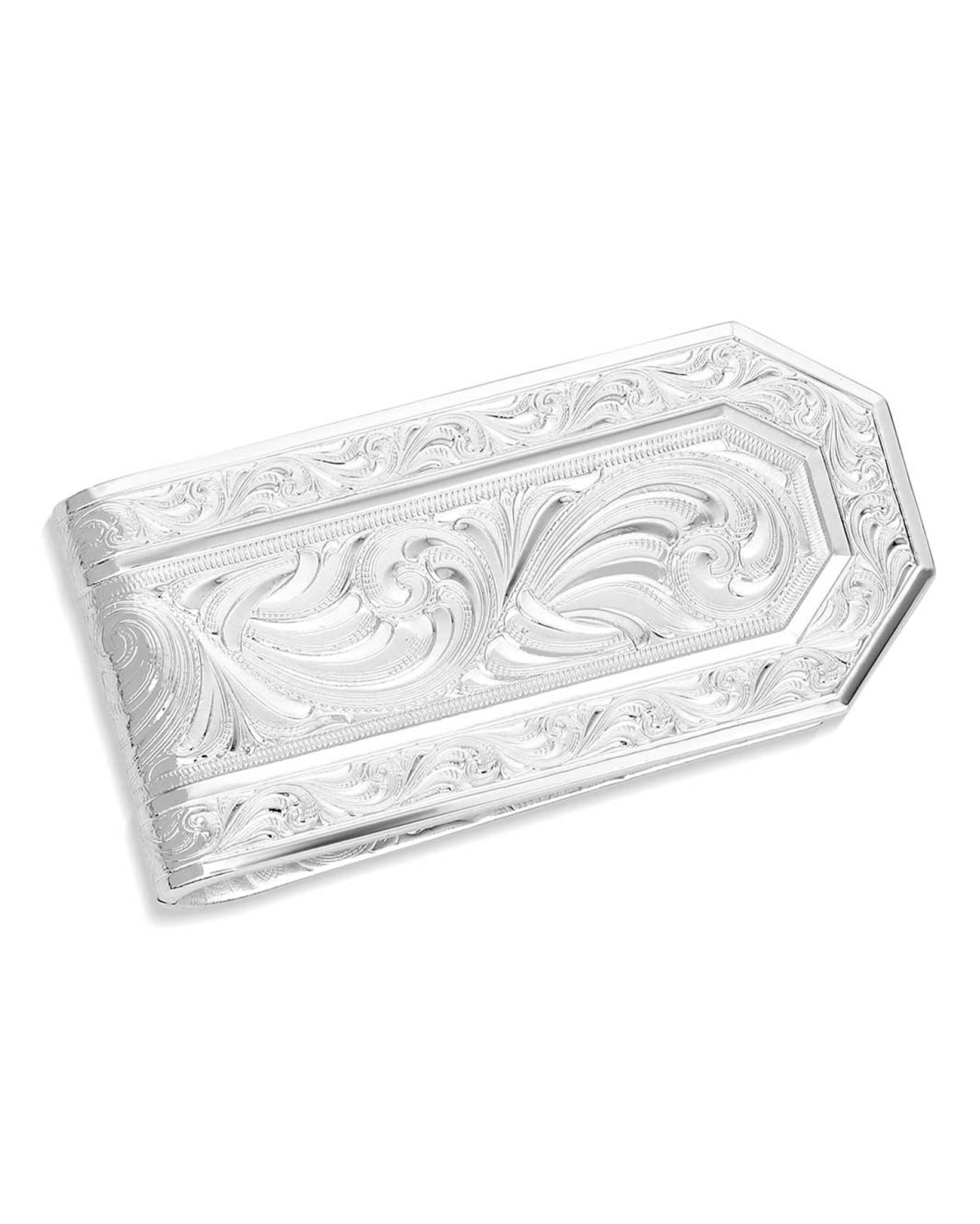 Out West Money Clip by Montana Silversmiths from Skip’s Western Outfitters | MON-MCL6149NF-O/S