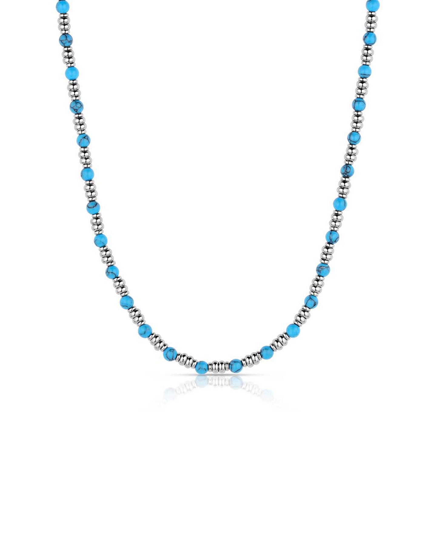 Turquoise Beaded Necklace by Montana Silversmiths from Skip’s Western Outfitters | MON-NC6185-O/S