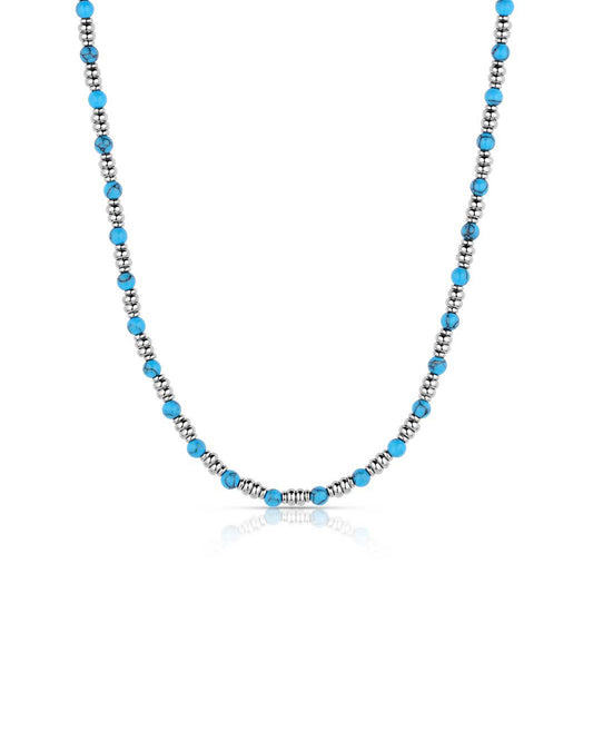 Turquoise Beaded Necklace by Montana Silversmiths from Skip’s Western Outfitters | MON-NC6185-O/S