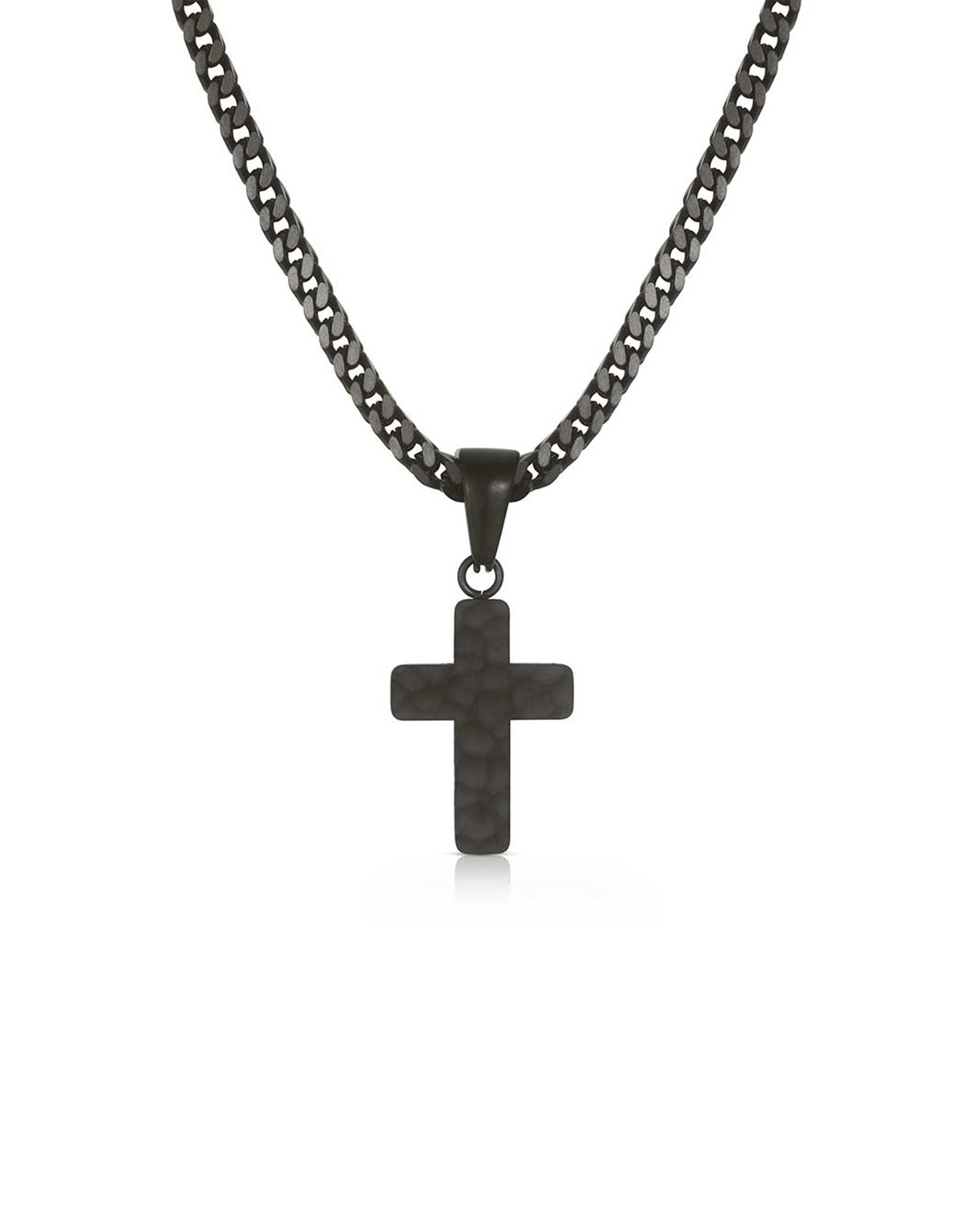 Strong Horizons Cross Necklace by Montana Silversmiths from Skip’s Western Outfitters | MON-NC6287-O/S