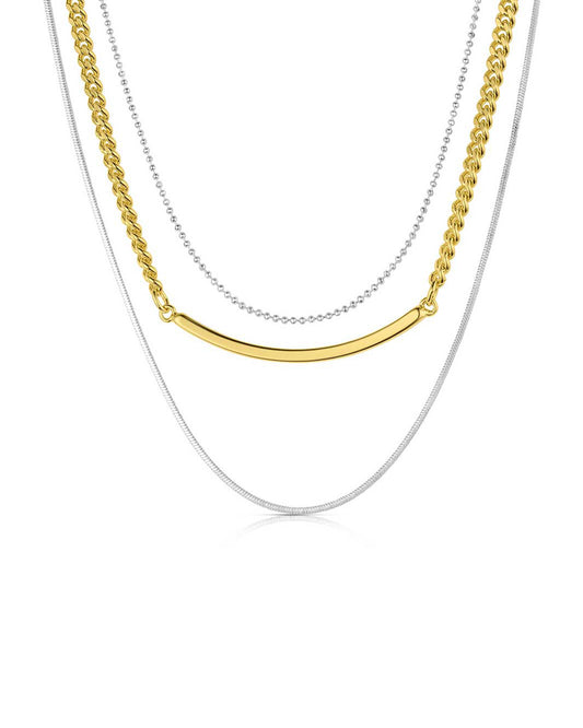 Effortless Layered Necklace by Montana Silversmiths from Skip’s Western Outfitters | MON-NC6303-O/S