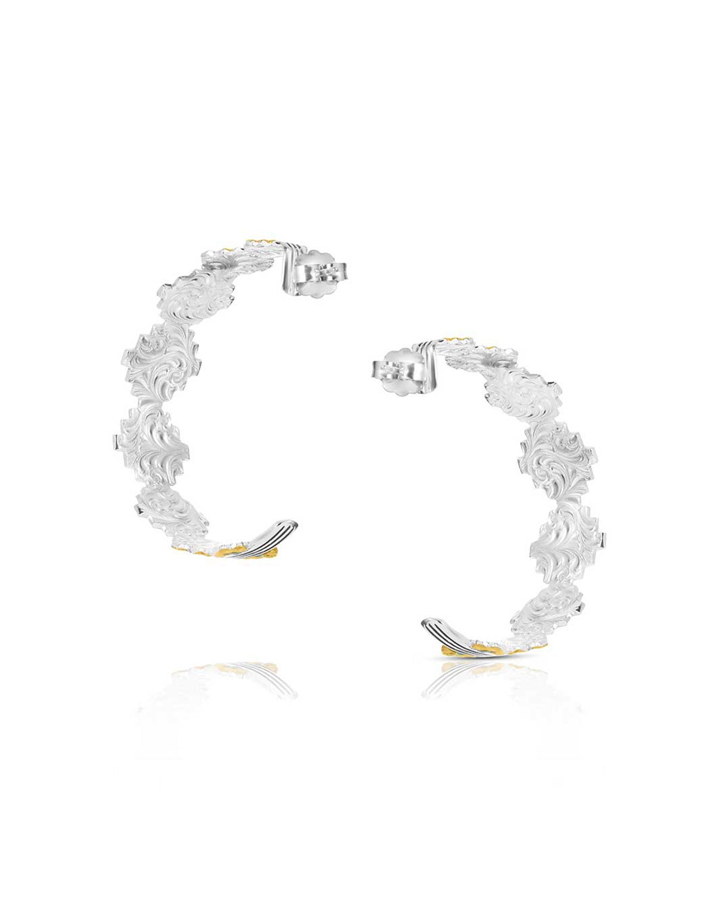 Painted Sky Hoop Earrings