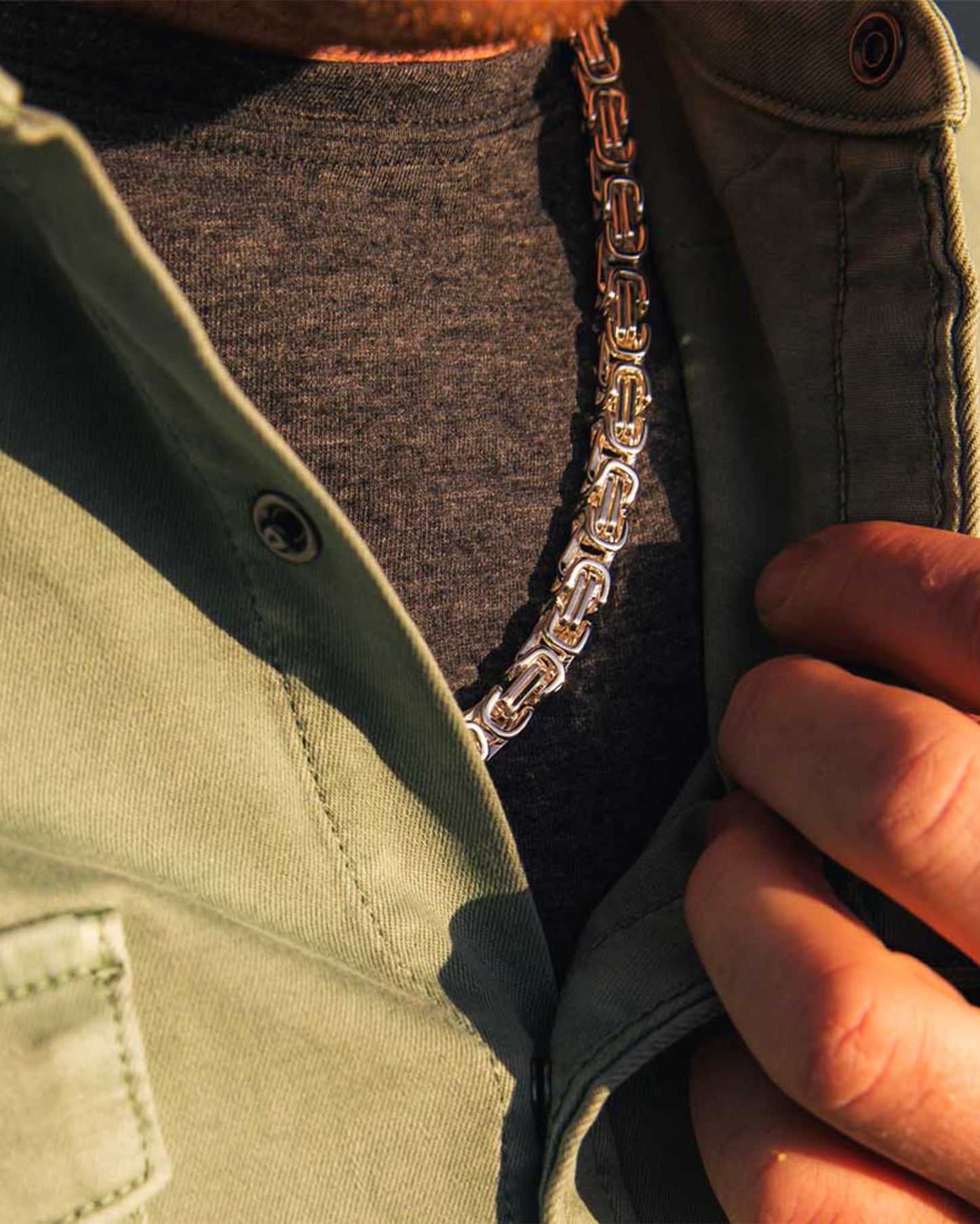 Roller Chain Necklace