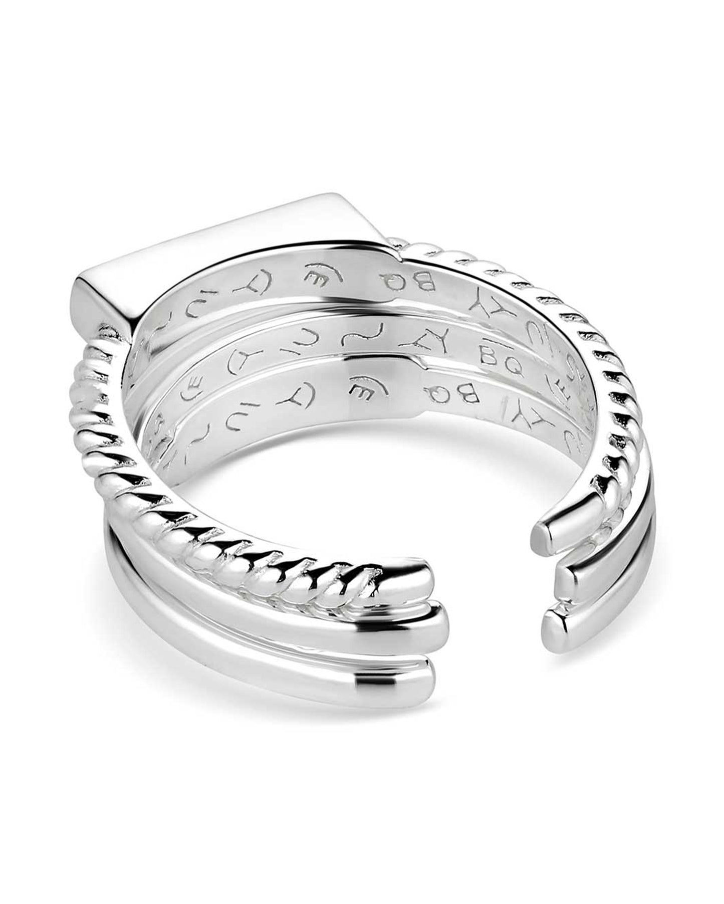 Triple Threat Stacked Ring Set