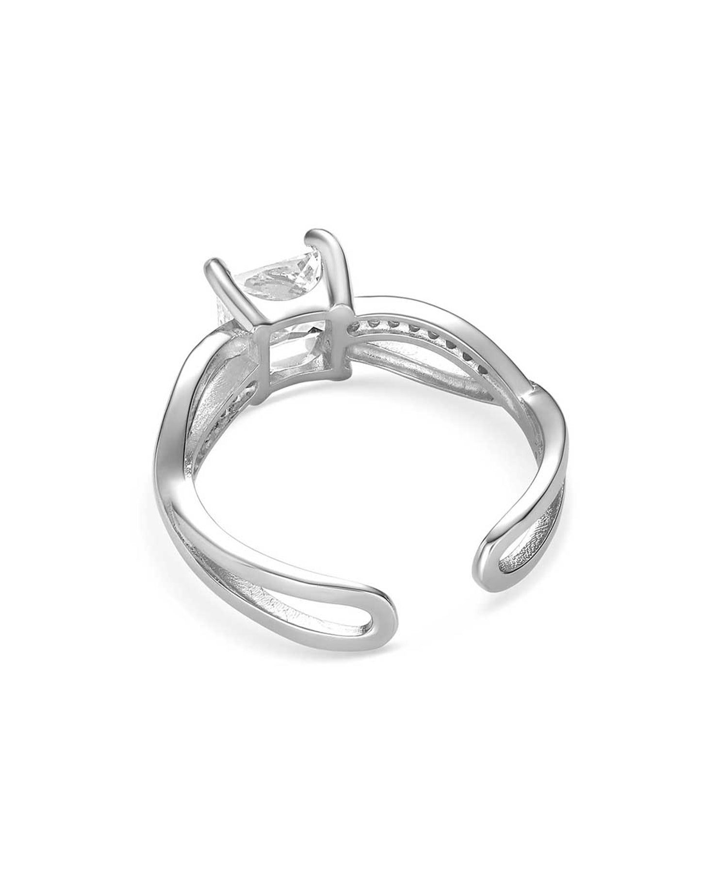 Dazzle And Delight Crystal Ring