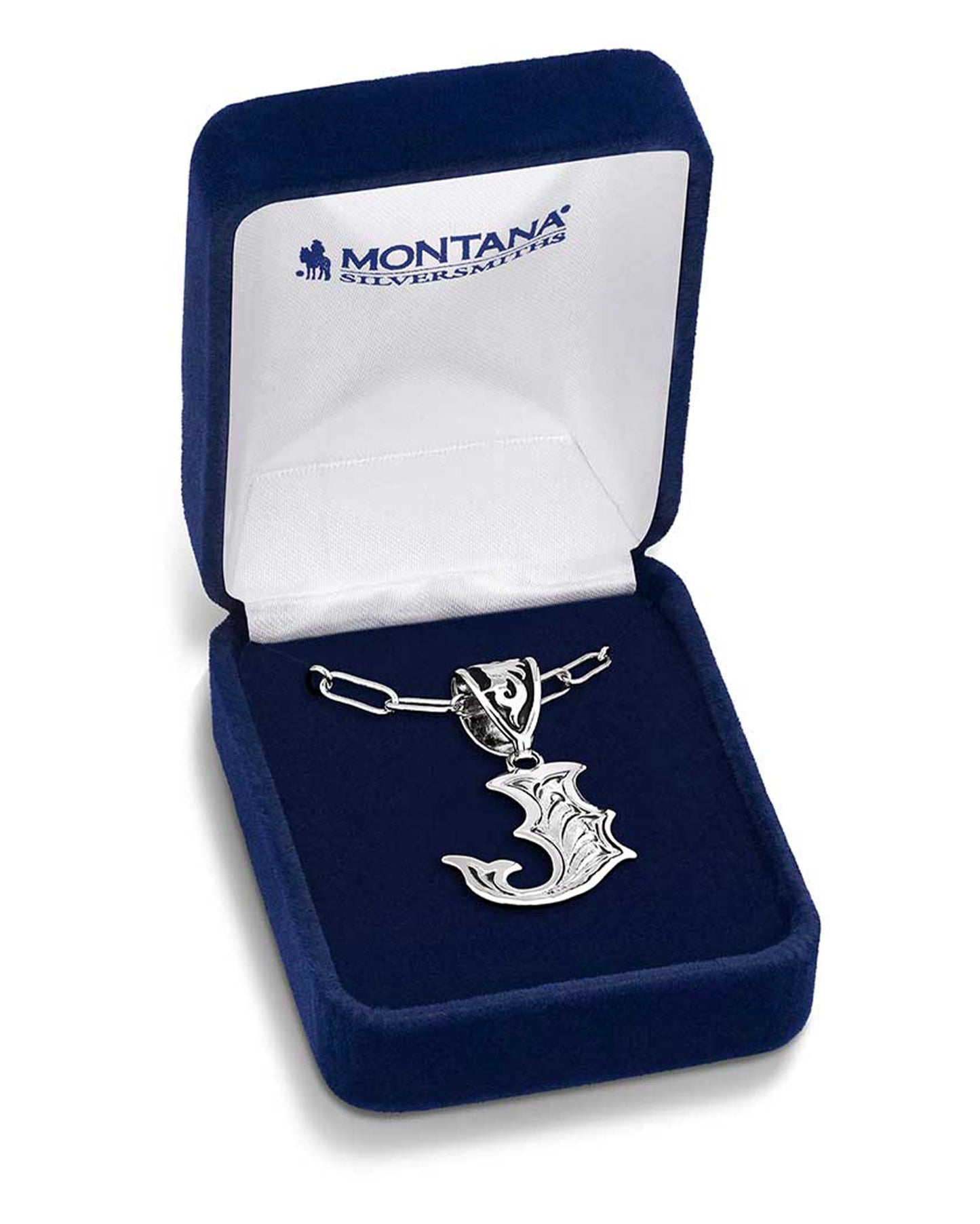 Western Initial J Necklace