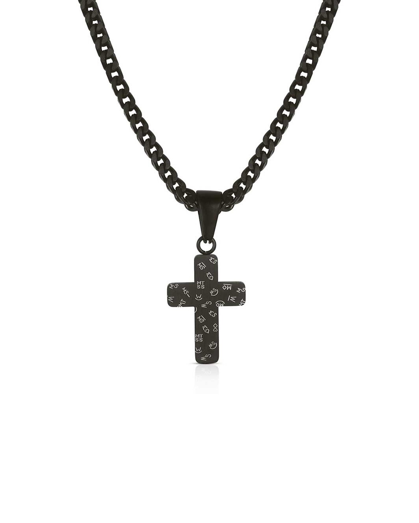 Strong Horizons Cross Necklace