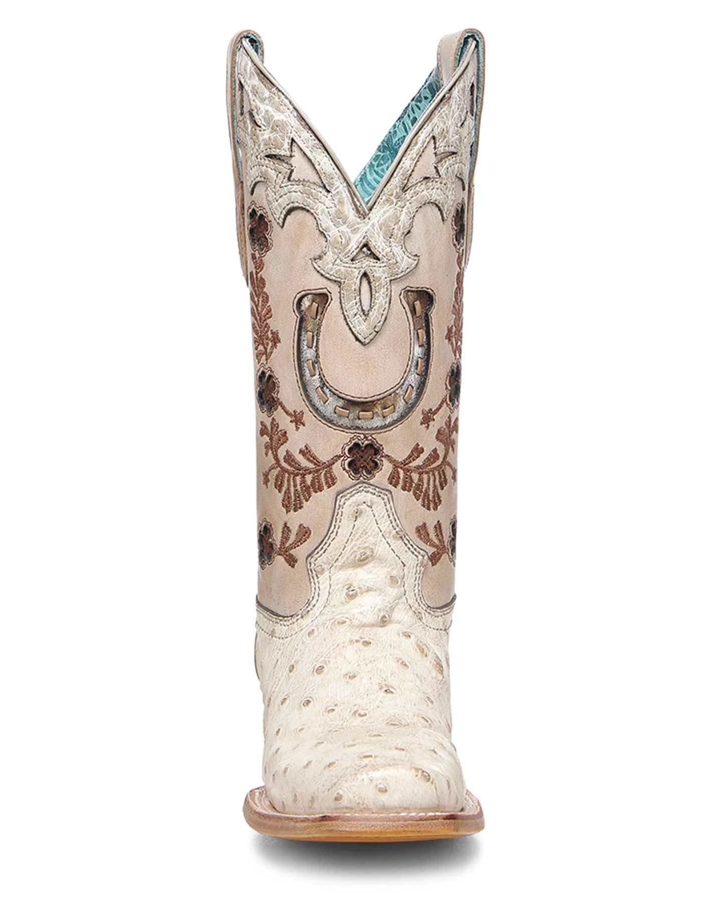 Women's Exotic Horseshoe Western Boots