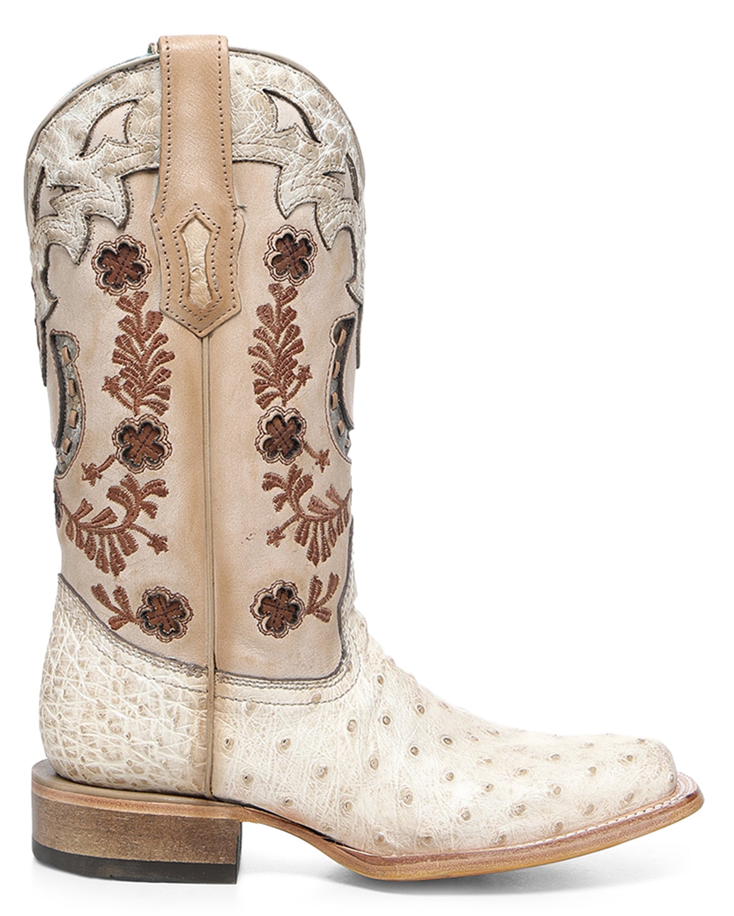 Women's Exotic Horseshoe Western Boots