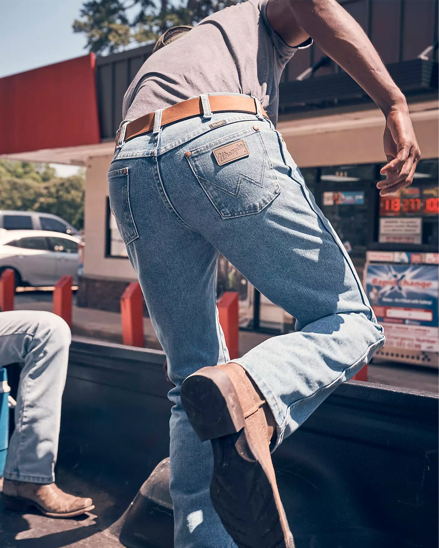 Men's Wrangler® Cowboy Cut 936 Slim Fit Jeans - Tough Lite - 112381868