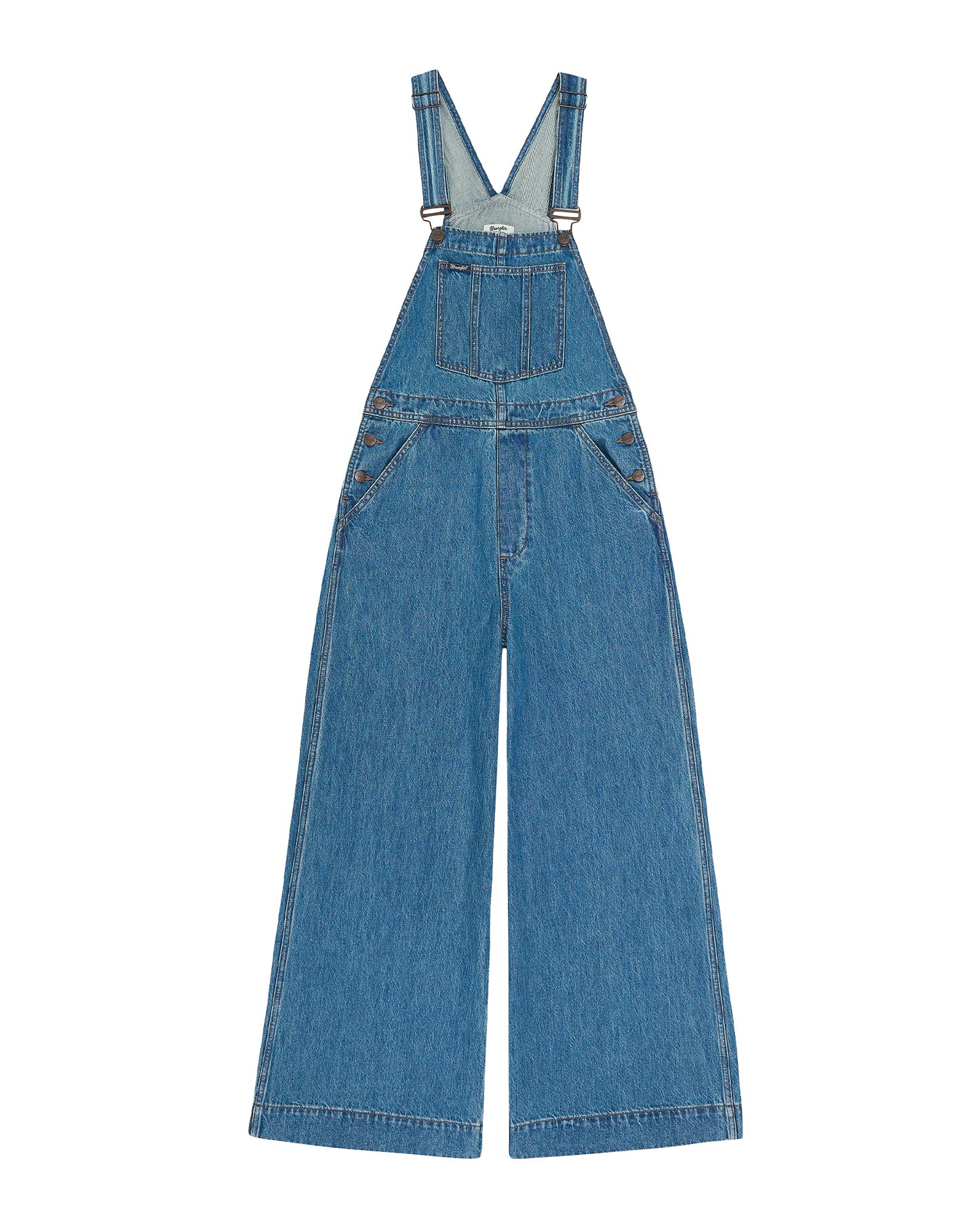 Women's Wrangler Retro Bailey Wide Leg High Rise Overalls - 112382268