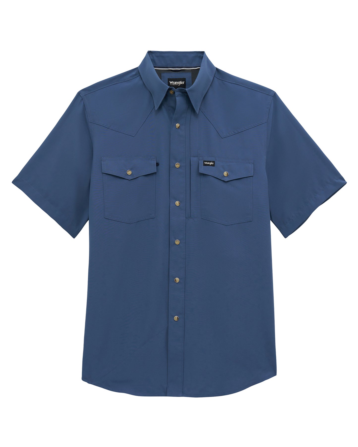 Men's Atg X Wrangler Western Performance Short Sleeve Relaxed Fit Snap Shirt - 112382384