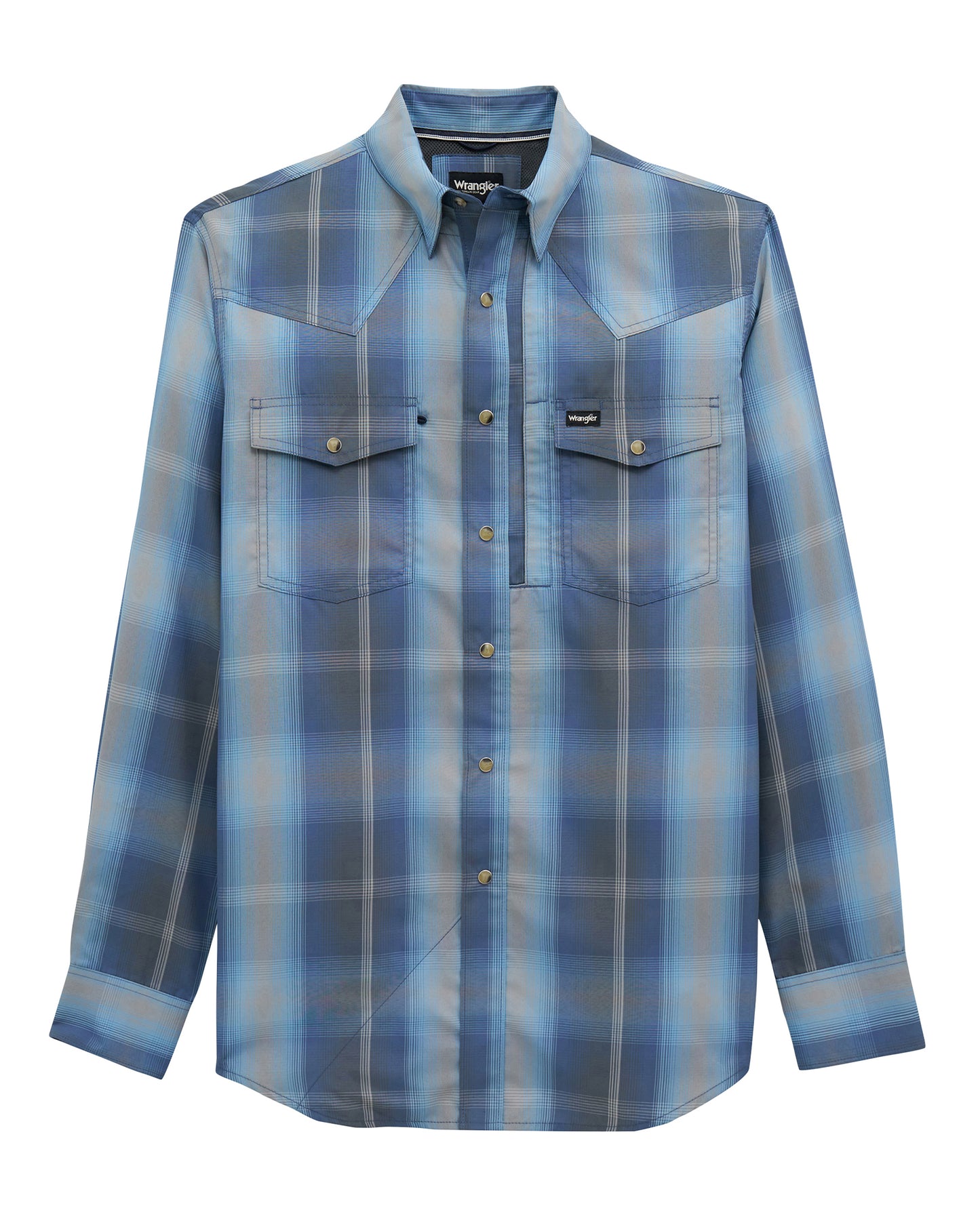 Men's Atg X Wrangler Western Performance Long Sleeve Relaxed Fit Snap Shirt - 112382399
