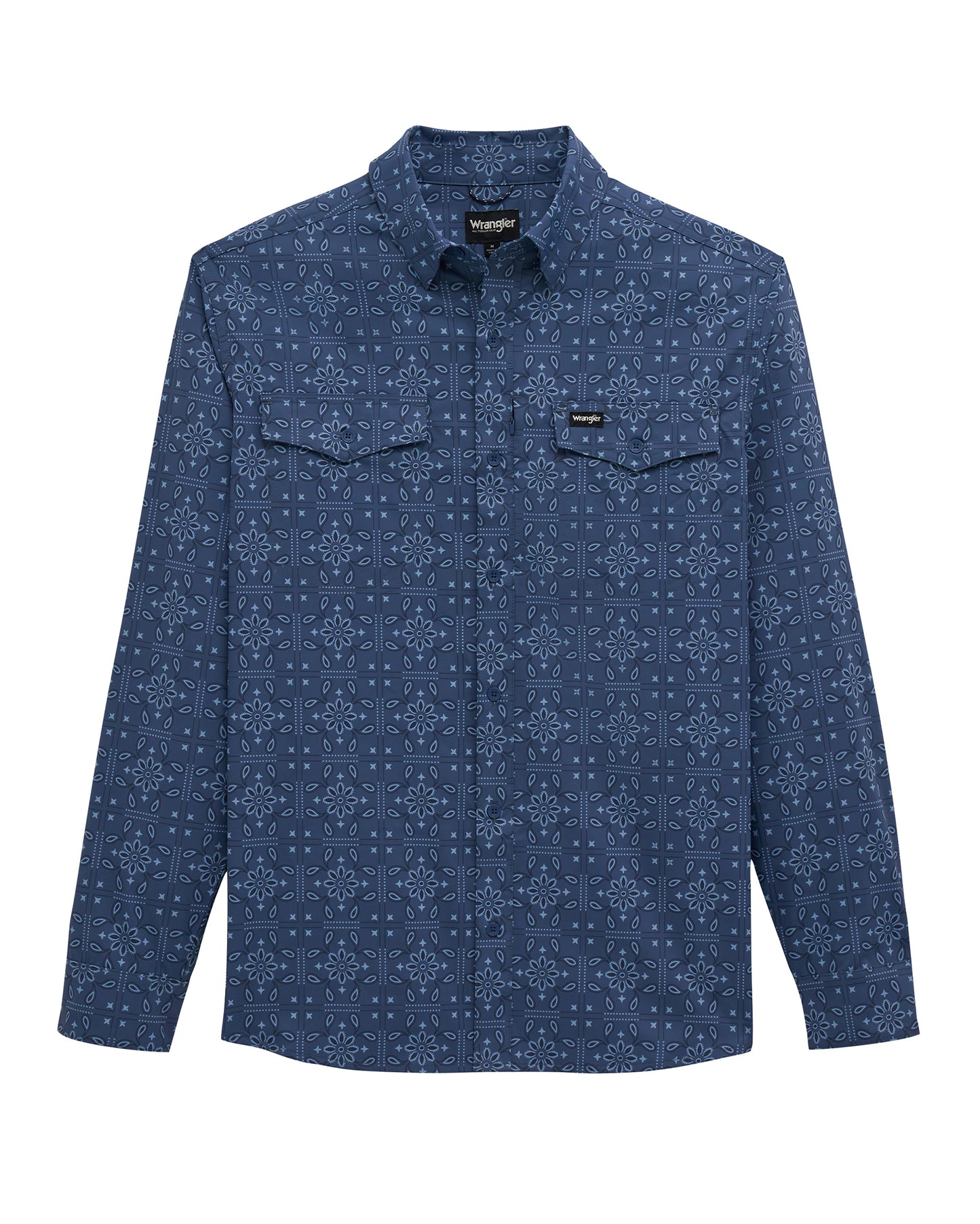 Men's Atg X Wrangler Live In Long Sleeve Regular Fit Button Shirt - 112382421